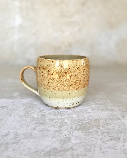 Sandstone Curved Mug