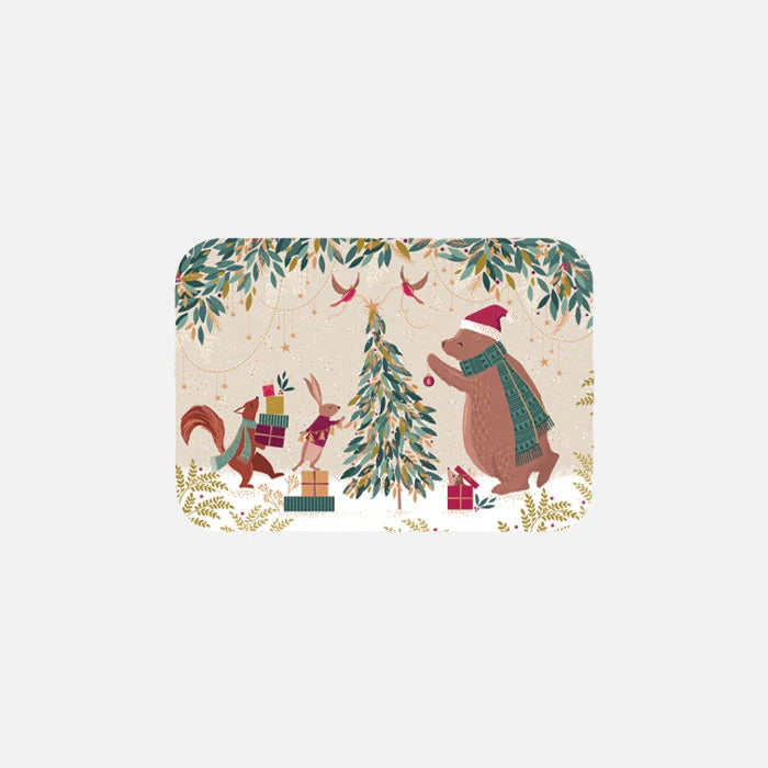 Sara Miller Woodland Christmas Pocket Tins
