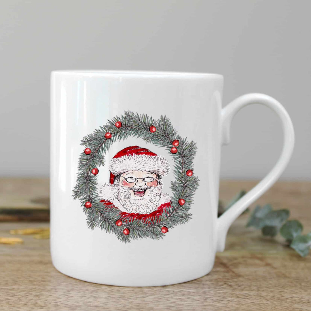 All Things Jolly (Santa) Fine Bone China Mug in a Gift Box