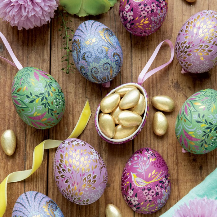 Sara Miller Mini Tin Easter Eggs
