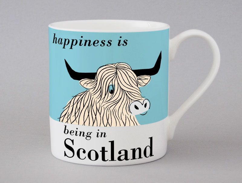 Country and Coast Scotland Highland Cow Mug
