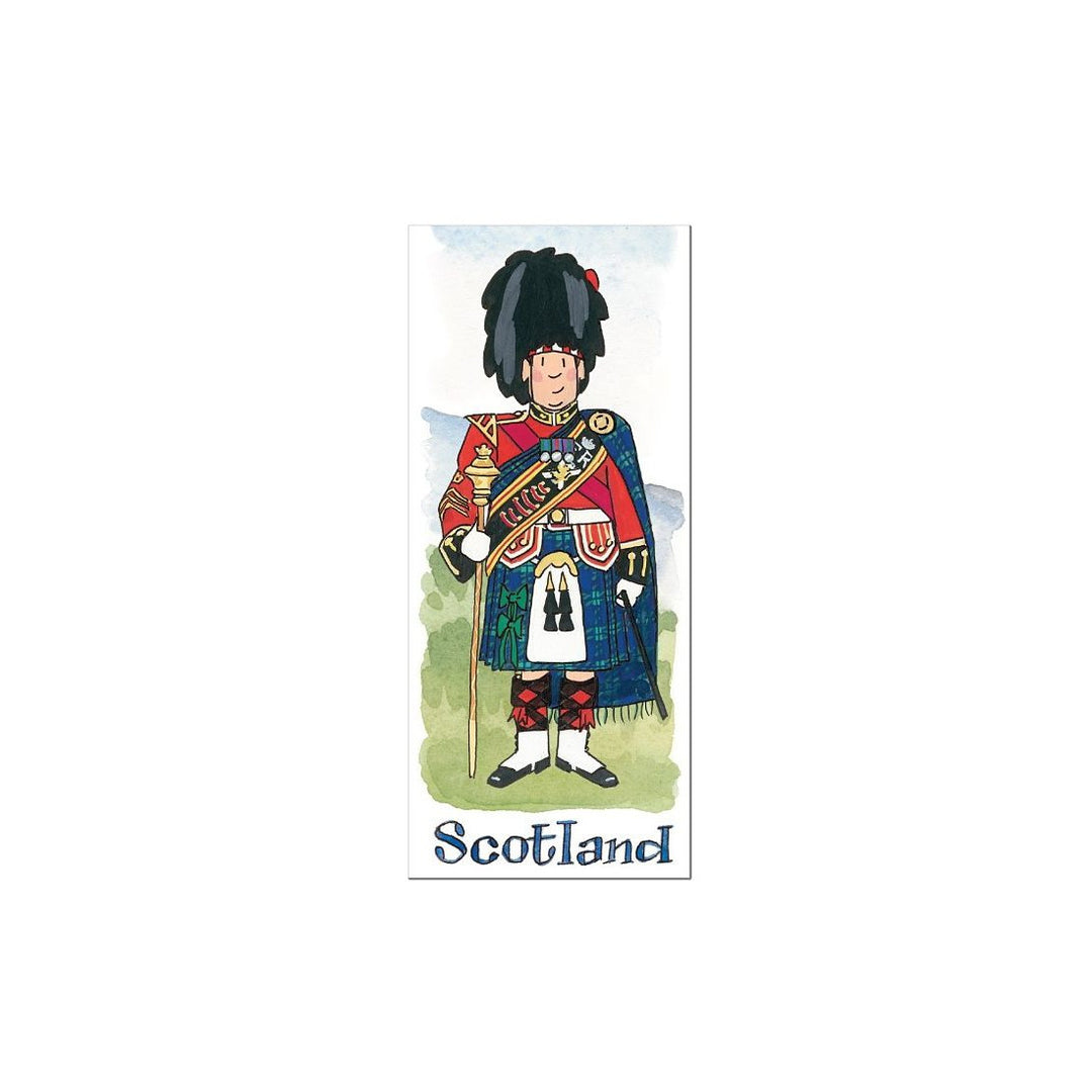 Scottish Drum Major Bookmark