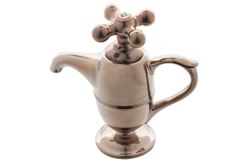 Tap One Cup Teapot - Silver