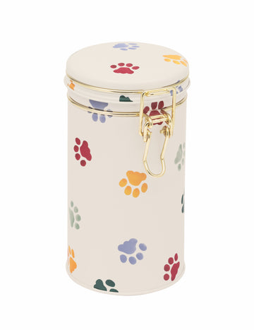 Polka Paws Slim Clip Lid Tin Image