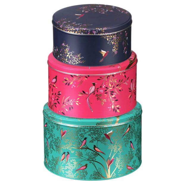 Sara Miller Chelsea Set of 3 Round Cake Tins