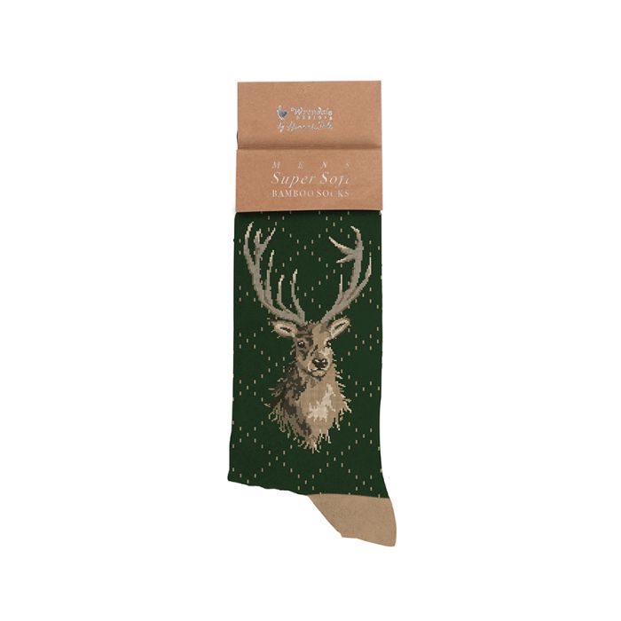 'Portrait of a Stag' Men's Socks