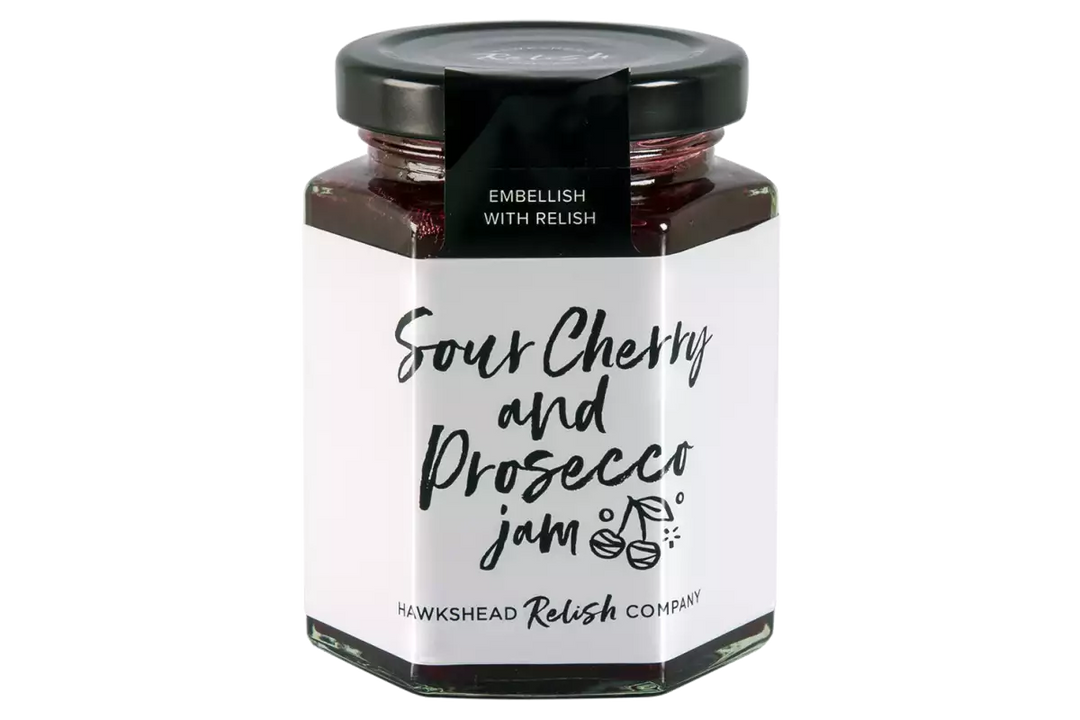 Sour Cherry and Prosecco Jam 220g