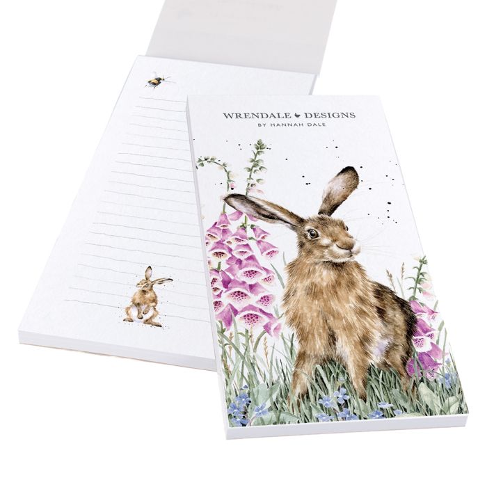 'The Wild Garden' Hare Magnetic Shopping Pad