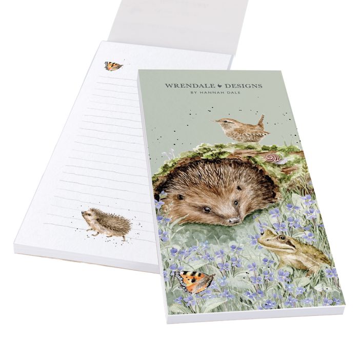 'The Wild Patch' Hedgehog Magnetic Shopping Pad