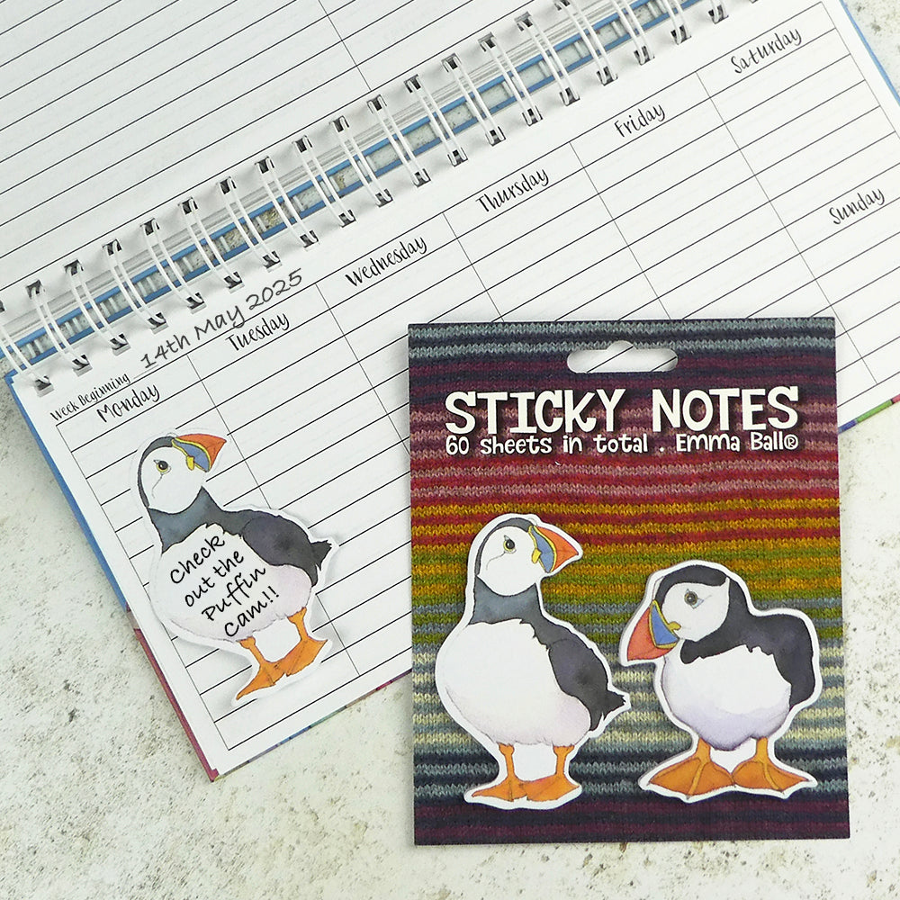 Puffins Sticky Note Set