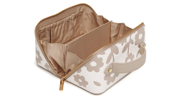 Mini-Train Case by Alice Wheeler London-- Stone Floral