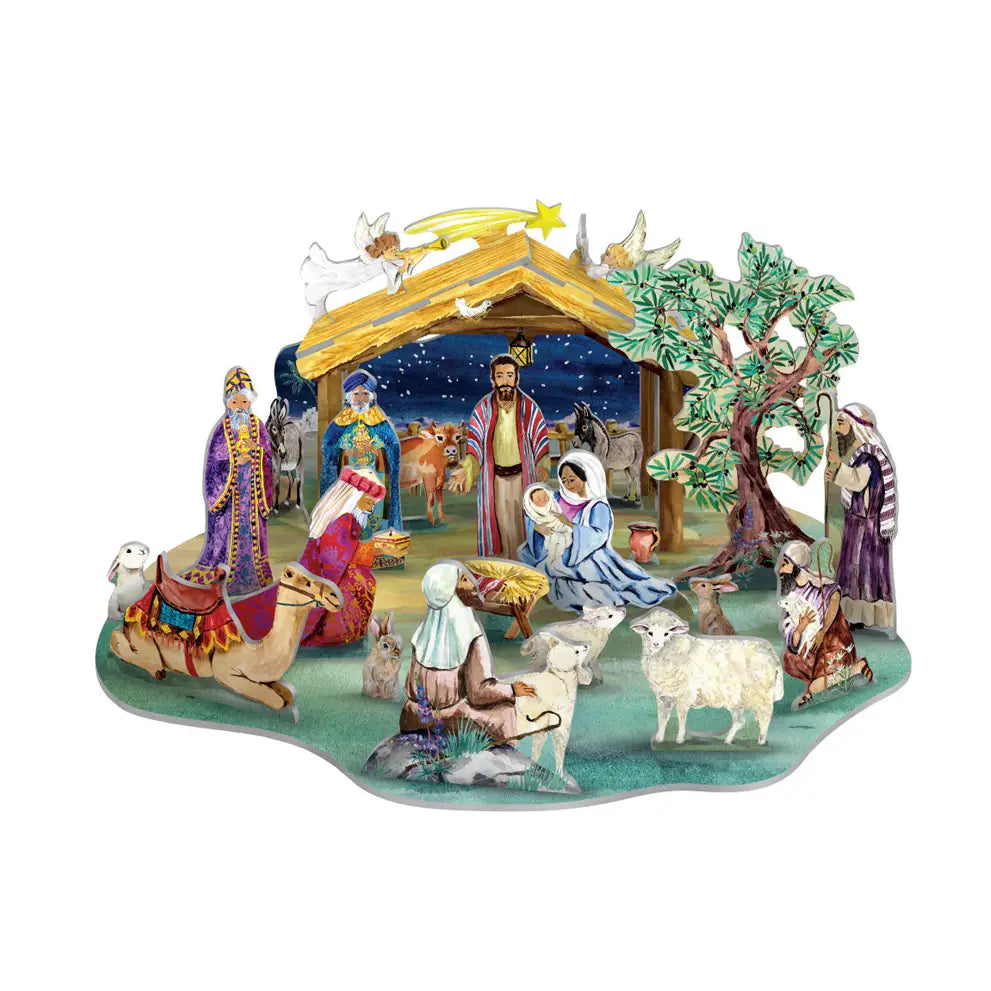 Christmas Story (Nativity) Pop and Slot Advent Calendar
