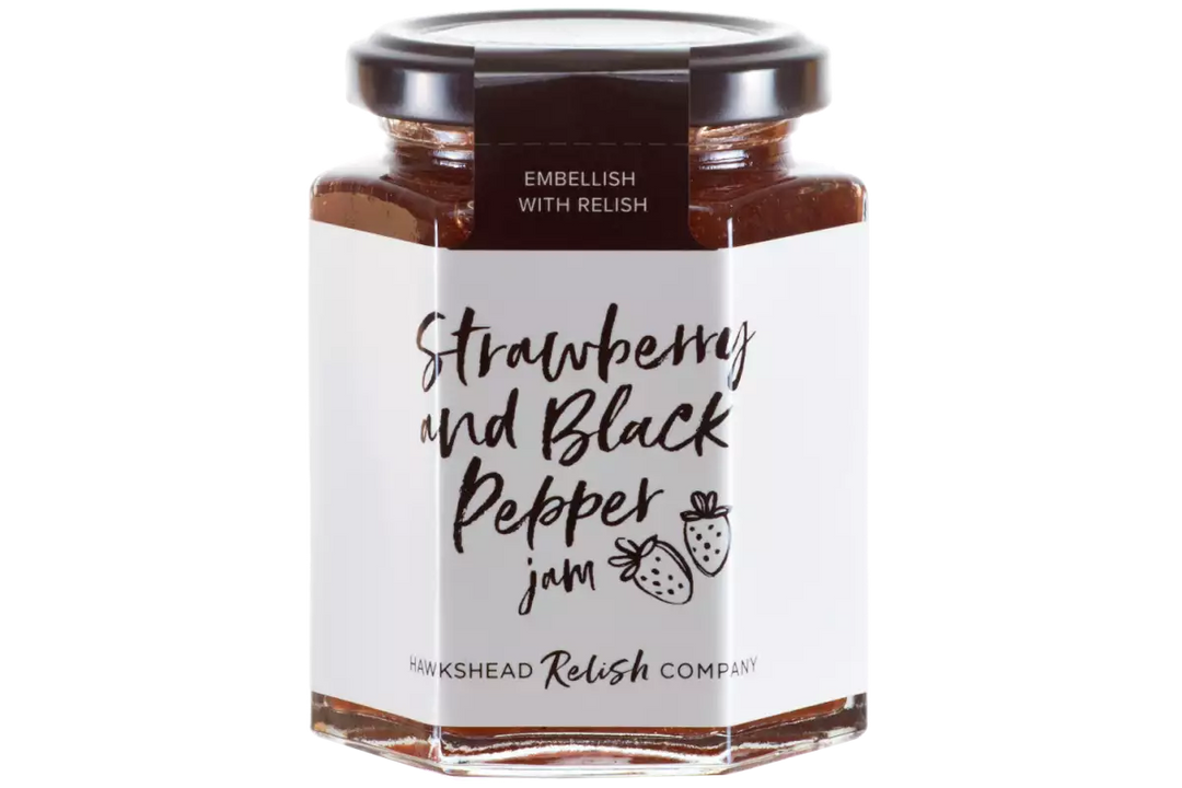 Strawberry and Black Pepper Jam 225g