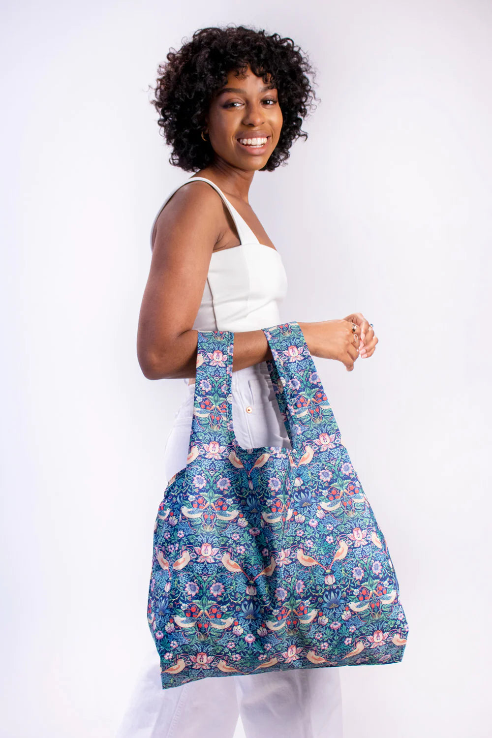 William Morris Strawberry Thief Medium Reusable Bag