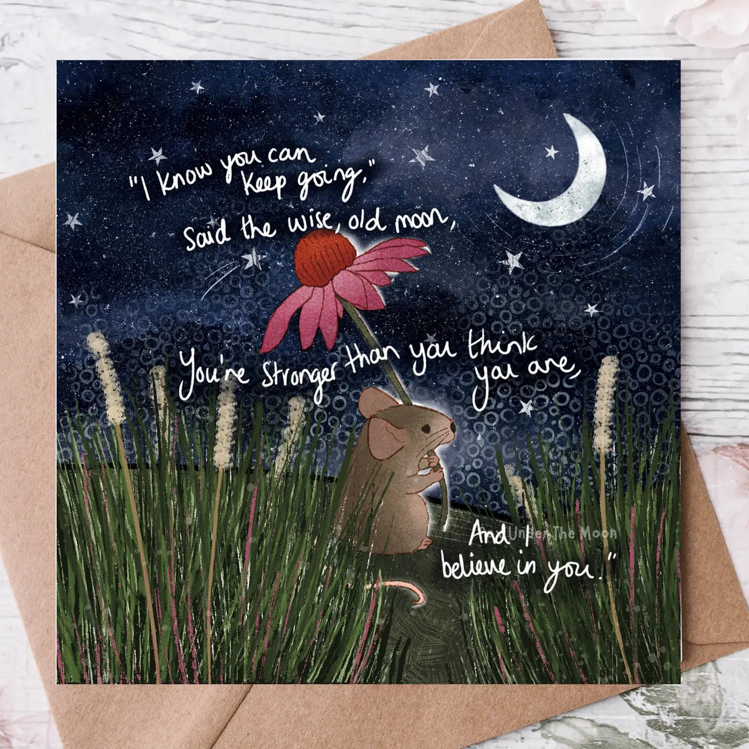 'Stronger' Greeting Card