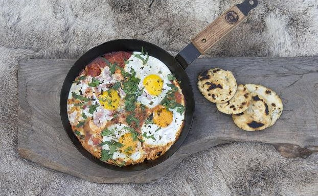 10 Inch Spun Iron Frying Pan