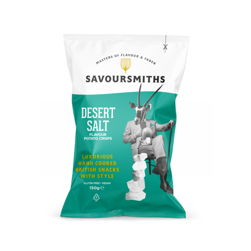 Savoursmith's Desert Salt Potato Crisps (Large Bag)