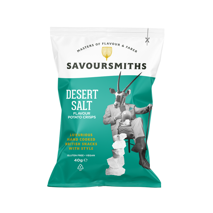 Savoursmith's Desert Salt Potato Crisps (Single Serving Bag)