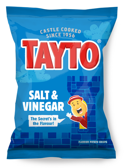 Tayto Salt and Vinegar Crisps 32.5g
