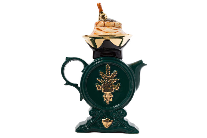 Tea Scales Medium Teapot - Green