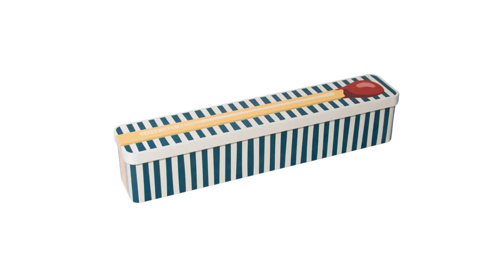 'Matchus Gigantius' Extra Long Match Tin - Navy