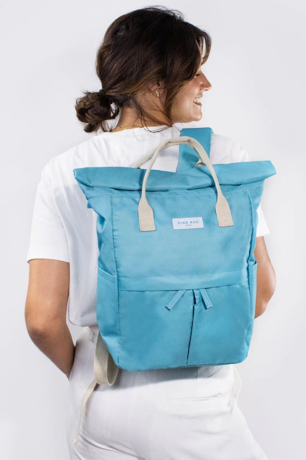 Teal Hackney Medium Backpack