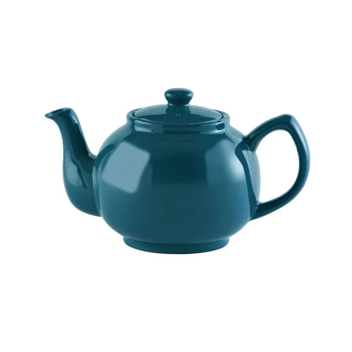 Teal Blue 6-cup Teapot