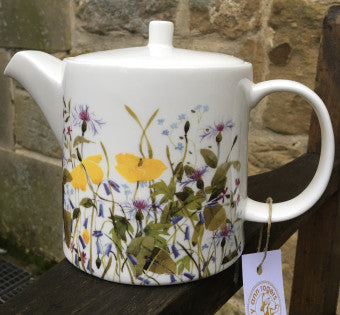 Spring Flowers Teapot by Mary Ann Rogers