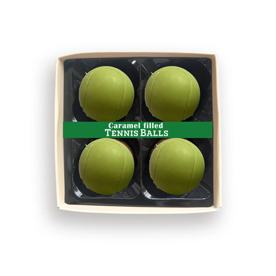 Caramel Filled Chocolate Tennis Balls