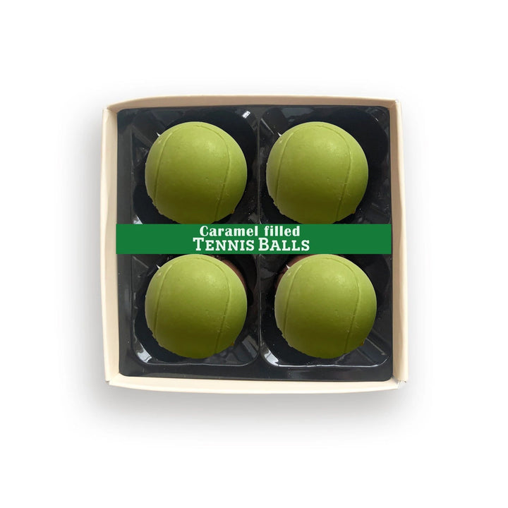 Caramel Filled Chocolate Tennis Balls