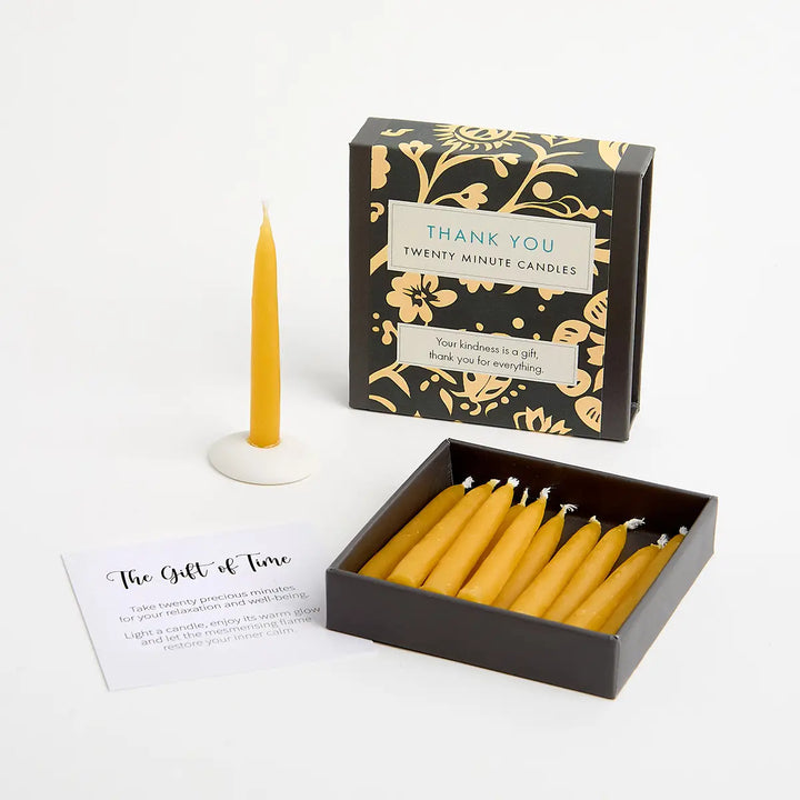 Thank You (Folk) - Signature Collection Mini Candle Set