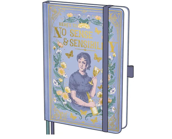 Jane Austen Storybook A5 Lined Notebook