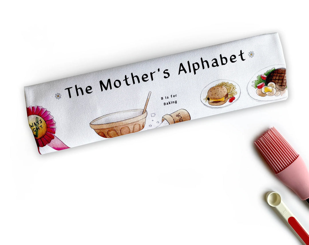 Mother's Alphabet Tea Towel