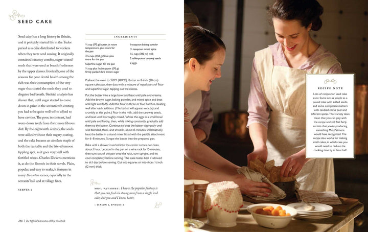 The Official Downton Abbey Cookbook & Apron Gift Set