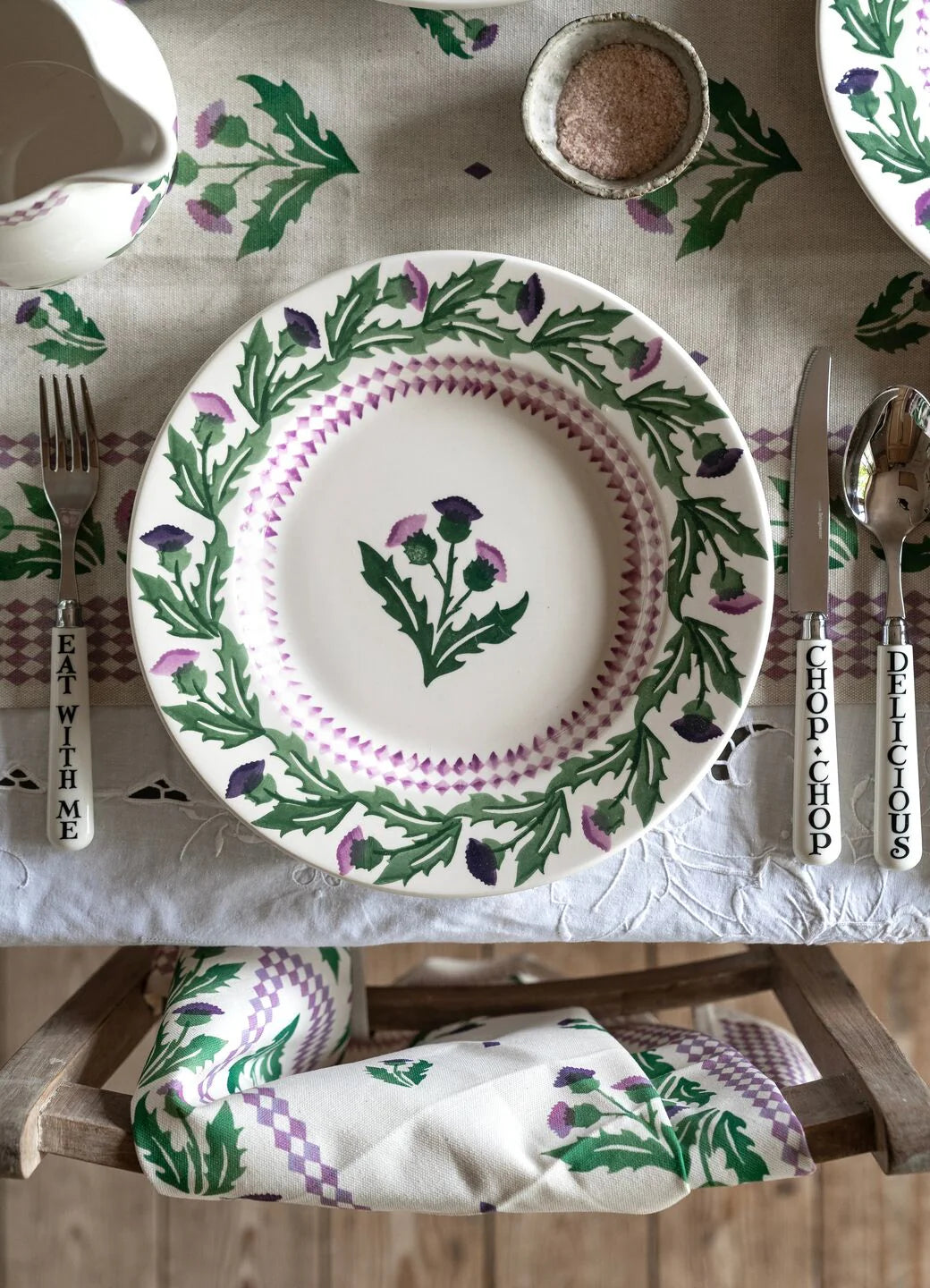 Thistle 10 1/2 Inch Plate