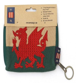Welsh Dragon Coin Purse