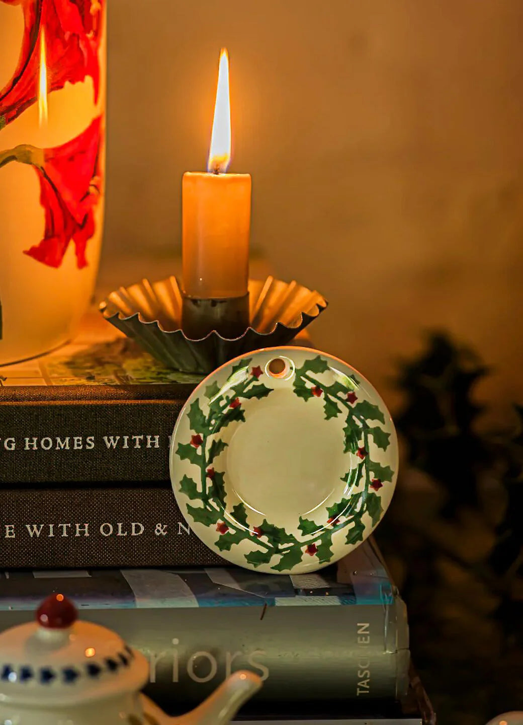 Tiny Holly Tiny Plate Boxed