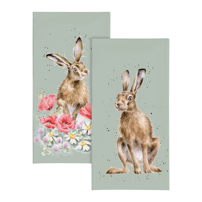 'Golden Hour' Hare Pocket Tissues