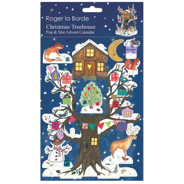 Christmas Treehouse Petite Pop and Slot Advent Calendar