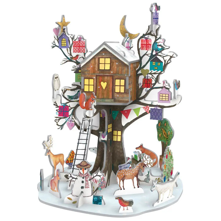 Christmas Treehouse Petite Pop and Slot Advent Calendar