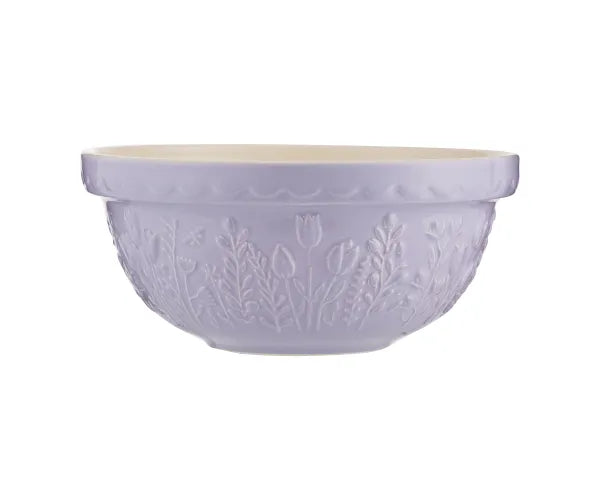 In the Meadow Tulip Lilac Mixing Bowl - Size 24