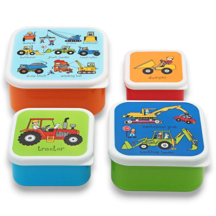 Nesting Trucks Snack Boxes