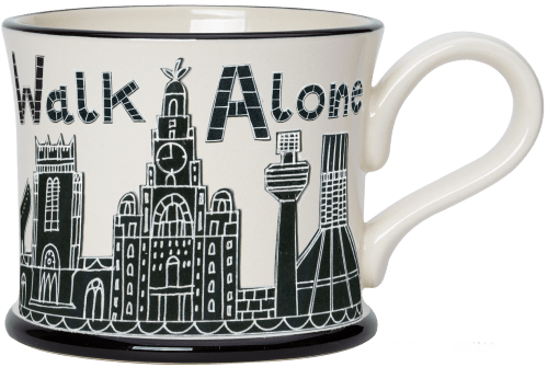 You'll Never Walk Alone Mug by Moorland Pottery