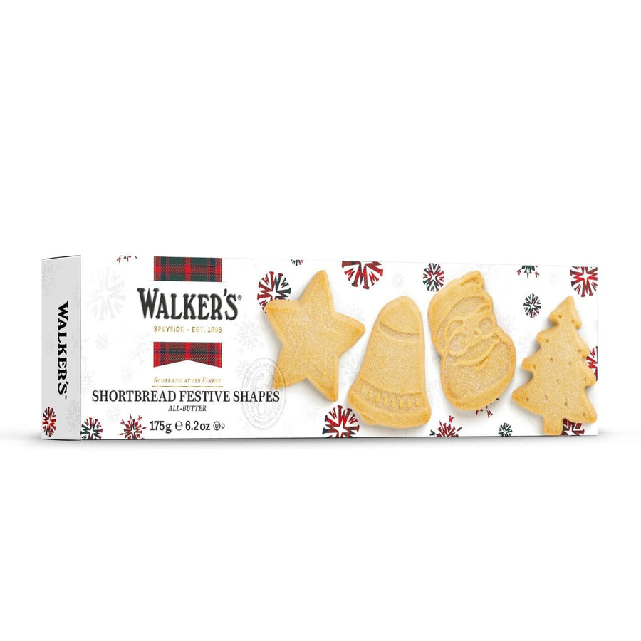 Walker's Shortbread Festive Shapes Carton