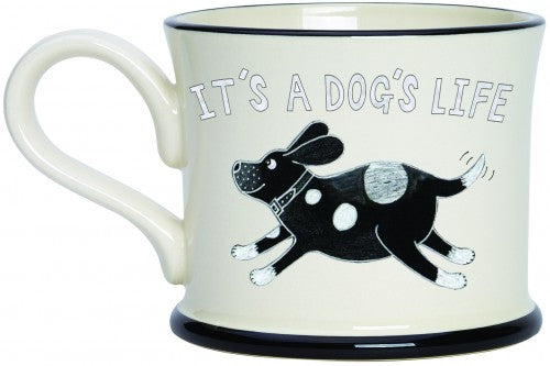 What Midlife Crisis? - It's a Dog's Life Mug by Moorland Pottery