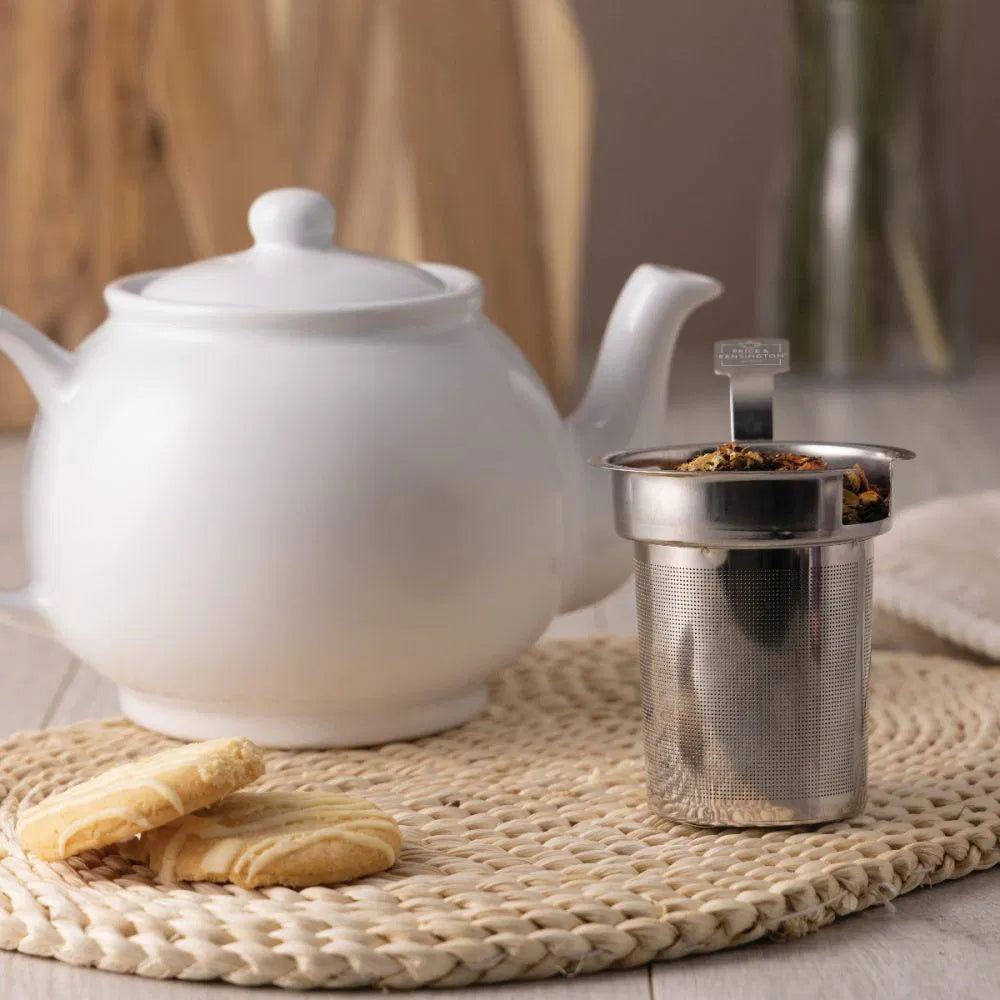 White 2-cup Teapot