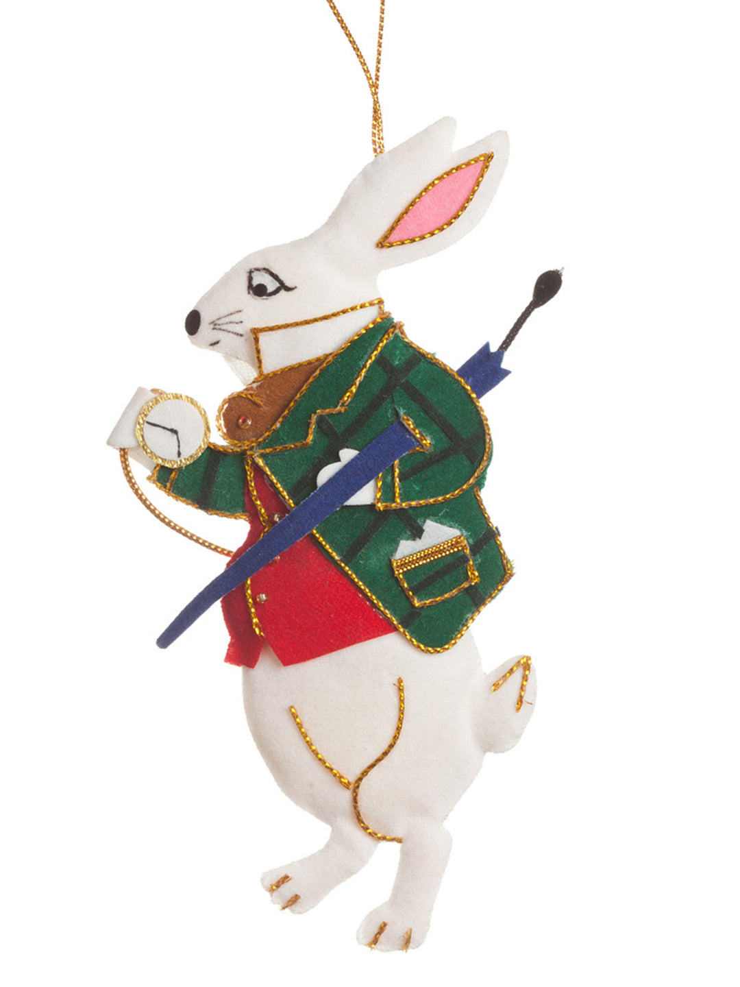 Alice in Wonderland White Rabbit Decoration