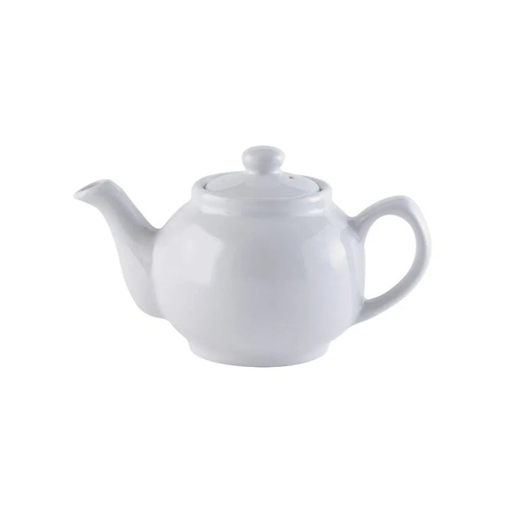 White 2-cup Teapot