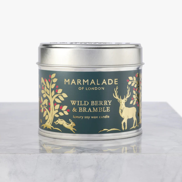 Wild Berry & Bramble Medium Tin Candle