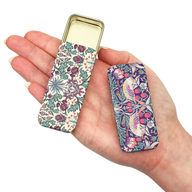 William Morris Arts & Crafts Mini Slider Tins